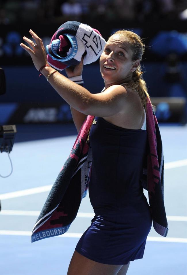 Più bella della Sharapova, Cibulkova in finale agli Australian Open Più bella della Sharapova, Cibulkova in finale agli Australian Open
