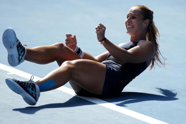 Più bella della Sharapova, Cibulkova in finale agli Australian Open Più bella della Sharapova, Cibulkova in finale agli Australian Open