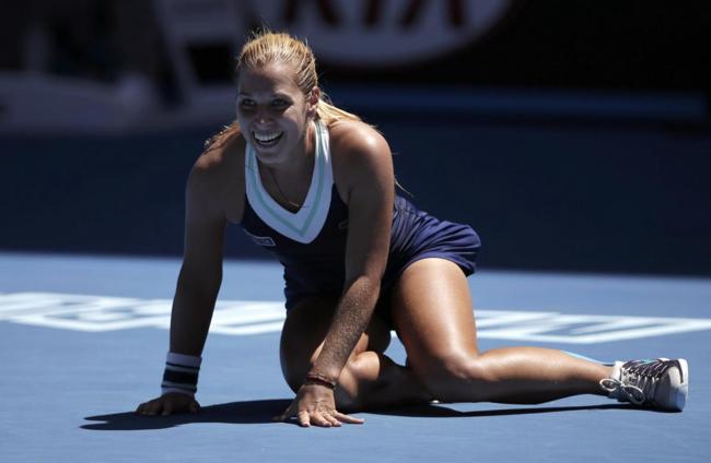 Più bella della Sharapova, Cibulkova in finale agli Australian Open Più bella della Sharapova, Cibulkova in finale agli Australian Open