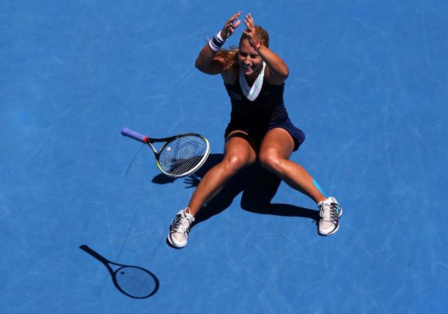 Più bella della Sharapova, Cibulkova in finale agli Australian Open Più bella della Sharapova, Cibulkova in finale agli Australian Open