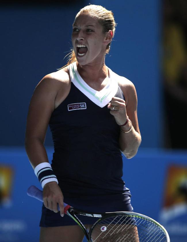 Più bella della Sharapova, Cibulkova in finale agli Australian Open Più bella della Sharapova, Cibulkova in finale agli Australian Open