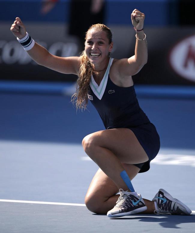 Più bella della Sharapova, Cibulkova in finale agli Australian Open Più bella della Sharapova, Cibulkova in finale agli Australian Open