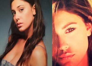 Belen mamma super sexy: bikini slacciato in spiaggia