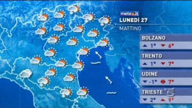 Video/ Meteo del 27 gennaio