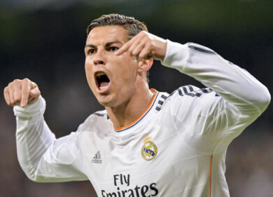 C.Ronaldo, la splendida bicicletta non è gol. Che volata in Liga…