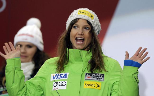 Julia Mancuso, medaglia d’oro di bellezza per le Olimpiadi di Sochi Julia Mancuso, medaglia d’oro di bellezza per le Olimpiadi di Sochi