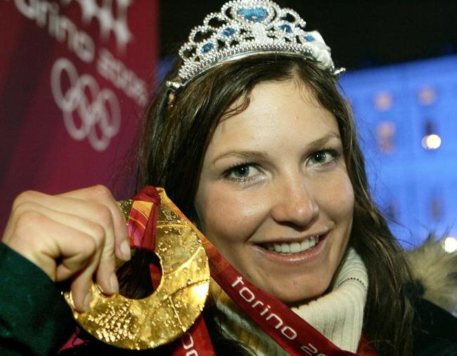 Julia Mancuso, medaglia d’oro di bellezza per le Olimpiadi di Sochi Julia Mancuso, medaglia d’oro di bellezza per le Olimpiadi di Sochi