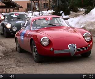 Video / Le vetture storiche Alfa Romeo protagoniste della Winter Marathon 2014