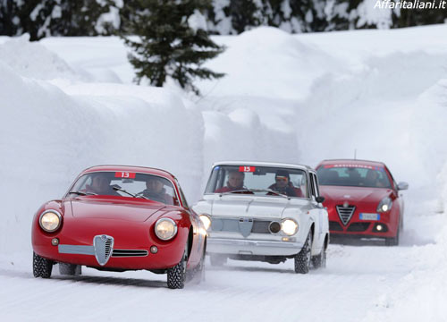 Alfa Romeo protagoniste della ‘Winter Marathon 2014’ Alfa Romeo protagoniste della ‘Winter Marathon 2014’