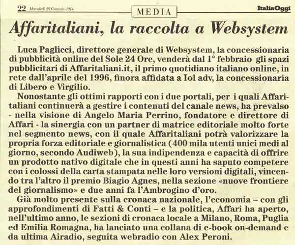 affari italiaoggi