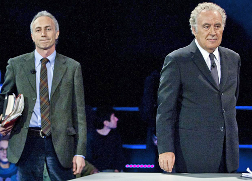 Auditel, Don Matteo 9 strapazza Brignano. Santoro sfonda i 2 mln Auditel, Don Matteo 9 strapazza Brignano. Santoro sfonda i 2 mln