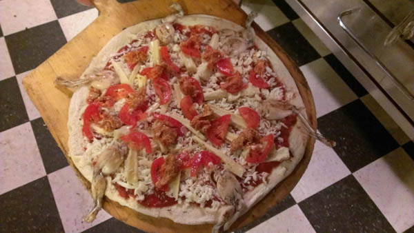 In Florida si mangia la pizza al serpente