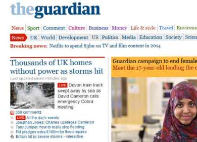 Il Guardian come Rcs: investimenti su e-commerce e scommesse sportive