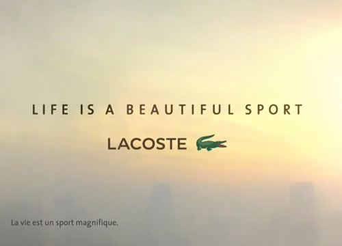 Lacoste soffia le olimpiadi ad Adidas: il nuovo spot per Sochi ’14 Lacoste soffia le olimpiadi ad Adidas: il nuovo spot per Sochi ’14