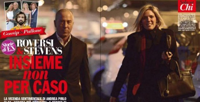 L’ex moglie di Pirlo paparazzata con l’ex della sua nuova fiamma L’ex moglie di Pirlo paparazzata con l’ex della sua nuova fiamma