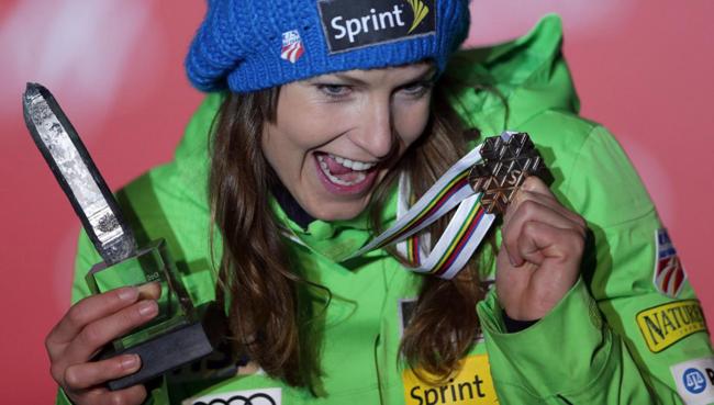 La Riesch vince la supercombinata. Solo bronzo per la bella Mancuso La Riesch vince la supercombinata. Solo bronzo per la bella Mancuso