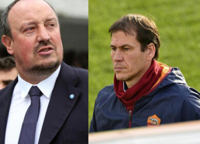 Benitez: “Fanno piacere parole De Laurentiis”. Garcia: “Maicon ok”