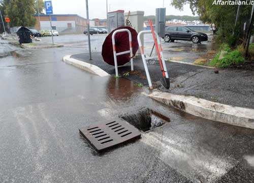 Pioggia ancora per tutta la settimana, allarme rosso per il maltempo