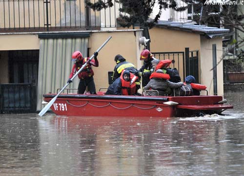 Pioggia ancora per tutta la settimana, allarme rosso per il maltempo