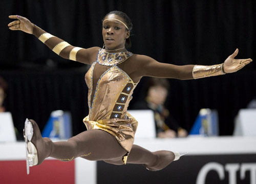 Maé Bérénice Méité, la pantera del ghiaccio graffia i Giochi di Sochi Maé Bérénice Méité, la pantera del ghiaccio graffia i Giochi di Sochi