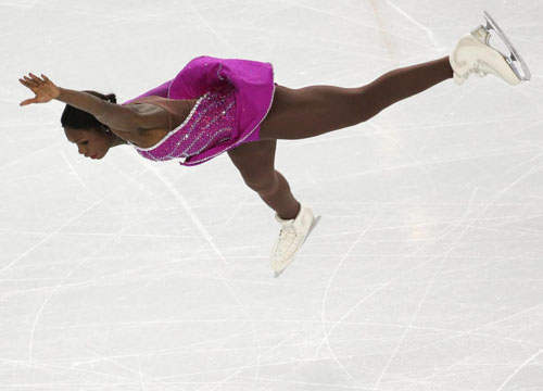 Maé Bérénice Méité, la pantera del ghiaccio graffia i Giochi di Sochi Maé Bérénice Méité, la pantera del ghiaccio graffia i Giochi di Sochi