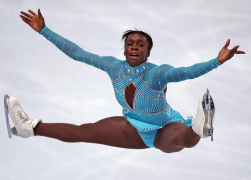 Maé Bérénice Méité, la pantera del ghiaccio graffia i Giochi di Sochi Maé Bérénice Méité, la pantera del ghiaccio graffia i Giochi di Sochi