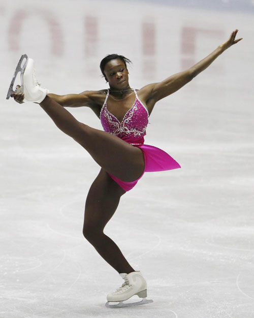 Maé Bérénice Méité, la pantera del ghiaccio graffia i Giochi di Sochi Maé Bérénice Méité, la pantera del ghiaccio graffia i Giochi di Sochi