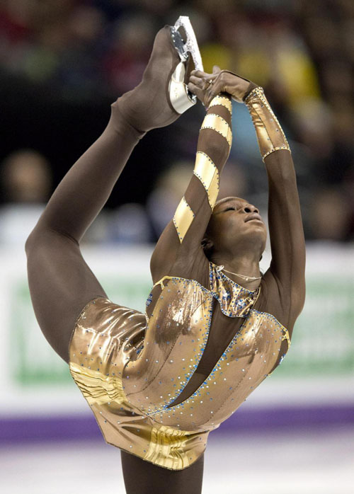 Maé Bérénice Méité, la pantera del ghiaccio graffia i Giochi di Sochi Maé Bérénice Méité, la pantera del ghiaccio graffia i Giochi di Sochi