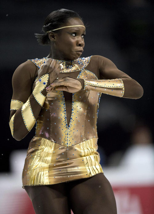 Maé Bérénice Méité, la pantera del ghiaccio graffia i Giochi di Sochi Maé Bérénice Méité, la pantera del ghiaccio graffia i Giochi di Sochi