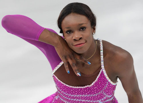 Maé Bérénice Méité, la pantera del ghiaccio graffia i Giochi di Sochi Maé Bérénice Méité, la pantera del ghiaccio graffia i Giochi di Sochi