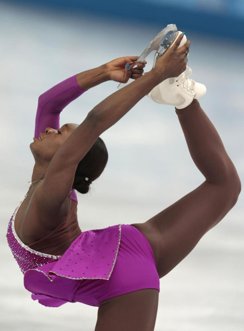 Maé Bérénice Méité, la pantera del ghiaccio graffia i Giochi di Sochi Maé Bérénice Méité, la pantera del ghiaccio graffia i Giochi di Sochi