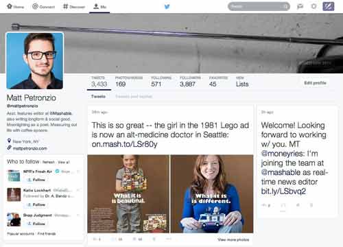 Twitter copia da Facebook e Pinterest: ecco come cambierà Twitter copia da Facebook e Pinterest: ecco come cambierà
