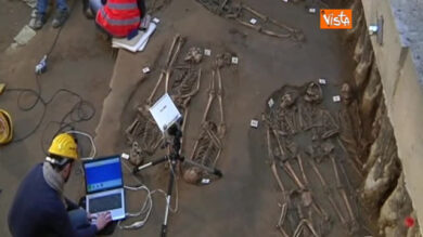 VIDEO: Firenze, sotto gli uffizi scoperta una necropoli romana