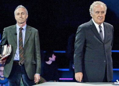 Effetto Renzi su Santoro: Servizio Pubblico a 2,3 mln. Don Matteo vola