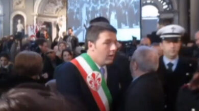 VIDEO: Firenze, Renzi quasi premier incontra coppie fiorentine sposate da 50 anni