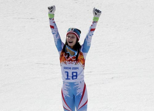 Anna Fenninger, il ghepardo d’oro. Sochi, tutti pazzi per le atlete
