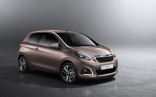 Ginevra 2014 debutto per la Peugeot 108 Ginevra 2014 debutto per la Peugeot 108