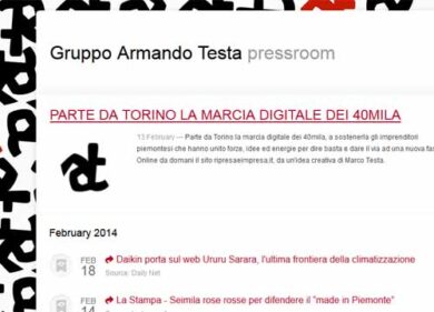 Il gruppo Armando Testa inaugura la sua nuova Press Room
