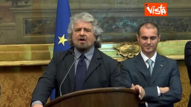 VIDEO: Grillo sono venuto qui per la rete