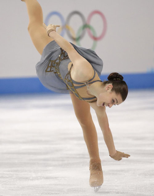 Adelina Sotnikova e Carolina Kostner, “passaggio” di consegne Adelina Sotnikova e Carolina Kostner, “passaggio” di consegne