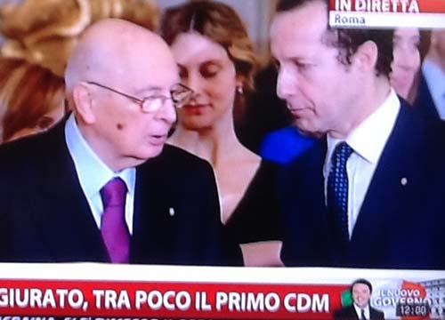 Renzi ha giurato: è Presidente del Consiglio. Ecco il suo governo Renzi ha giurato: è Presidente del Consiglio. Ecco il suo governo
