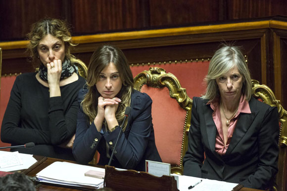 Renzi premier fa volare il Pd. Balzo al 34,5%. Giù M5S e Ncd Renzi premier fa volare il Pd. Balzo al 34,5%. Giù M5S e Ncd