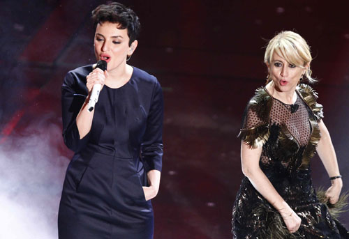 Scollatura vertiginosa e push up: il lato sexy della Littizzetto