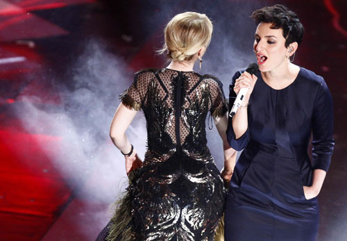 Scollatura vertiginosa e push up: il lato sexy della Littizzetto