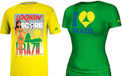 Bufera sulle t-shirt per i Mondiali. “Incitano al turismo sessuale”