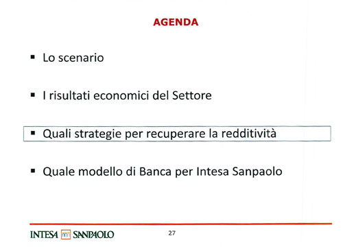Troppi dipendenti in Banca Intesa. Ecco la bozza del piano industriale Troppi dipendenti in Banca Intesa. Ecco la bozza del piano industriale