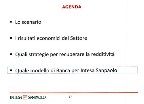 Troppi dipendenti in Banca Intesa. Ecco la bozza del piano industriale Troppi dipendenti in Banca Intesa. Ecco la bozza del piano industriale