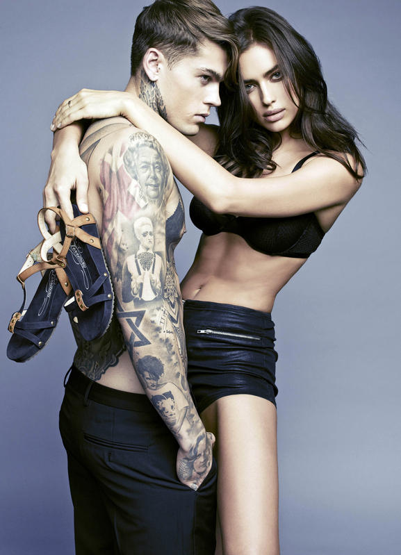 Irina Shayk, foto col tatuato. E la trans Cristina rivela che Cristiano…