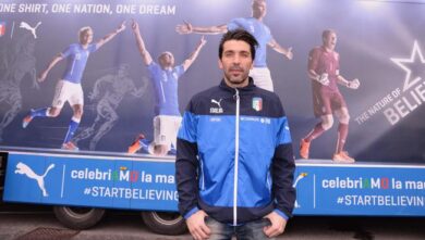 Le nuove maglie azzurra by Puma: da Balo a Buffon eccoli come modelli