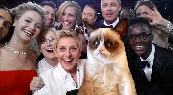Il selfie più twittato di sempre? Un’operazione di marketing da Oscar